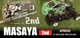 Masaya 2nd at Speed King Tour 2024 RD5