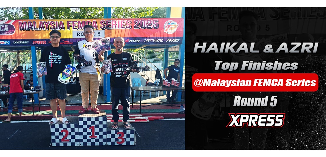 Haikal and Azri Top Finishes at Malaysian Femca Series Round 5
