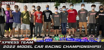 Xpress team at the 2022 Model Car Racing Championships!