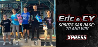 Eric and CY: Sports Car Race: TQ and Win
