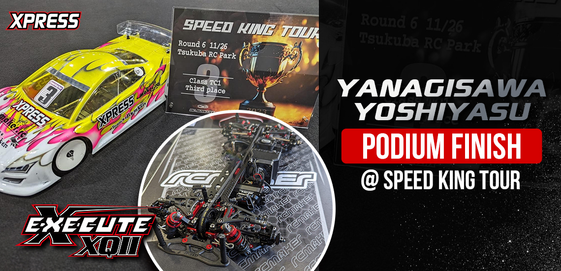 Yanagisawa Yoshiyasu Podium Finish at Speed King Tour