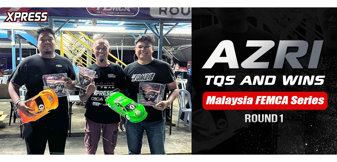 Azri TQs and Wins Malaysia FEMCA Series RD1