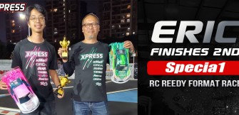 Eric finishes 2nd in Specia1 RC Reedy Format Race