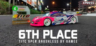 Gamee finishes 6th at TITC 2024 Open Brushless