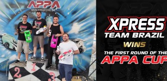 Xpress Team Brazil wins the first round of the APPA Cup