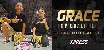 Grace Top Qualifies at Huge RC Challenge RD.3 with Execute XQ10