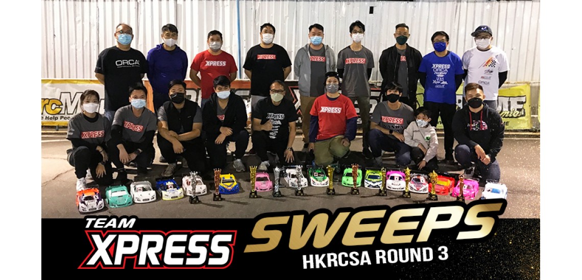 Team Xpress Sweeps HKRCSA Round 3