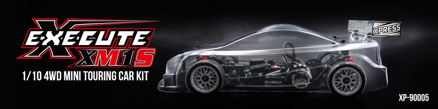 XPRESSEXECUTE XM1S 1/10 4WD MINI TOURING CAR KIT XP-90005