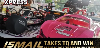Ismail takes TQ and Win at Asia RC 2021 Cup Race Touring Series