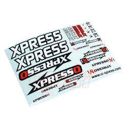 K1 M1 Logo Sticker Decal Sheet