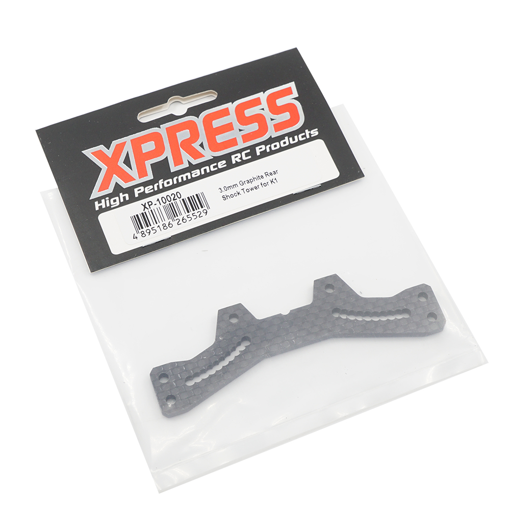 Xpress 3.0mm Graphite Rear Shock Tower For o K1 M1