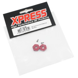 Aluminum Wheel Hex 12x5mm Red 2Pcs Aluminum Wheel Hex 12x5mm Red 2Pcs