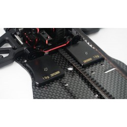 Brass Chassis Balancing Weights 15g 10g 4pcs for Execute Series Brass Chassis Balancing Weights 15g 10g 4pcs for Execute Series