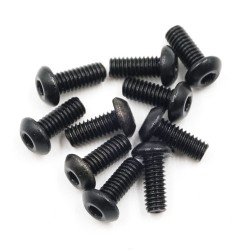 Button Head Hex Screw 2.5x6mm 10pcs