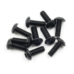 Button Head Hex Screw 3x8mm 10pcs Button Head Hex Screw 3x8mm 10pcs