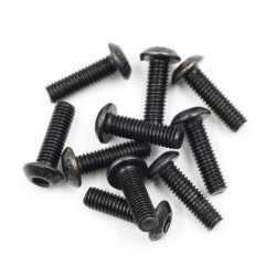 Button Head Hex Screw 3x10mm 10pcs