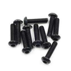 Button Head Hex Screw 3x12mm 10pcs