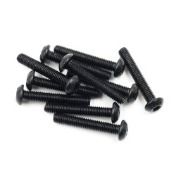 Button Head Hex Screw 3x18mm 10pcs