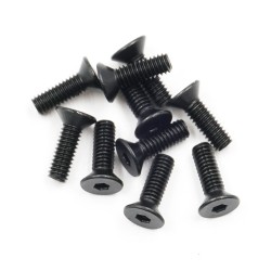 Flat Head Hex Screw 2.5x8mm 10pcs Flat Head Hex Screw 2.5x8mm 10pcs