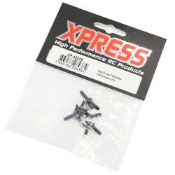 Flat Head Hex Screw 3x10mm 10pcs