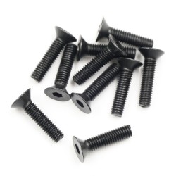 Flat Head Hex Screw 3x12mm 10pcs