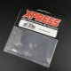 Steel Spacers 3X5X0.2mm 10pcs