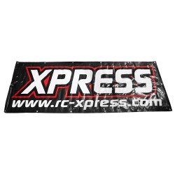 RC Track Banner Black 220cm x 80cm