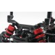 Graphite 3.0mm Front Shock Tower For Execute XM1 XM1S FM1S