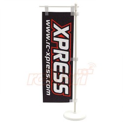 Track Flag w/ Plastic Stand