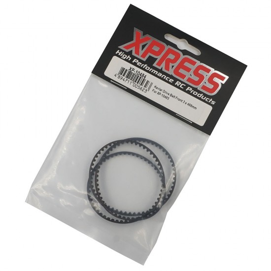 Kevlar Drive Belt Front 3 x 468mm For Execute XM1 239mm Conversion Kit