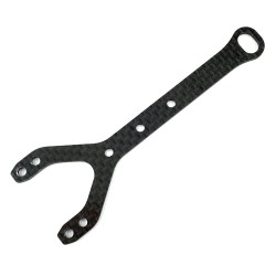 Execute FM1S 239mm Wheelbase 2mm Graphite Rear Top Deck