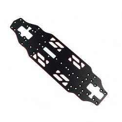 Execute FM1S 2.0mm Aluminum Main Chassis 210mm