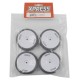 Competition 36X V3 Pre-Glued Wheel Set For 1/10 Touring