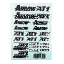 Arrow AT1 Logo Sticker Decal A6 148x105mm