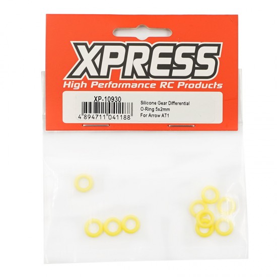 Silicone Gear Differential O-Ring 5x2mm
