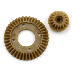 Bevel Gear Set 40T/17T - Low Friction