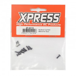 Hex Screw Round Head RM2.5x7mm 10pcs