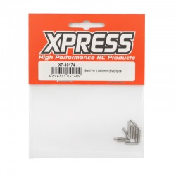 Steel Pin 2.0x10mm (Flat) 5pcs