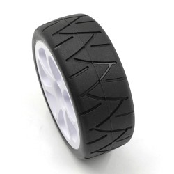 Competition 36X Spoked Radial Pre-Glued Wheel Set For 1/10 Touring