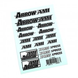 Arrow AM1 Logo Sticker Decal A6 148x105mm