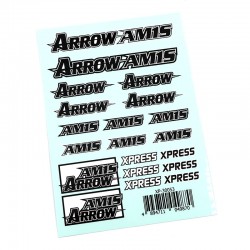 Arrow AM1S Logo Sticker Decal A6 148x105mm