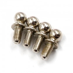 Low friction 4.8mm Ball Stud 6mm Thread 4pcs