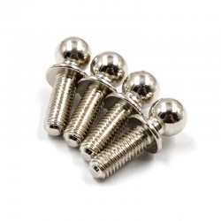 Low friction 4.8mm Ball Stud 8mm Thread 4pcs