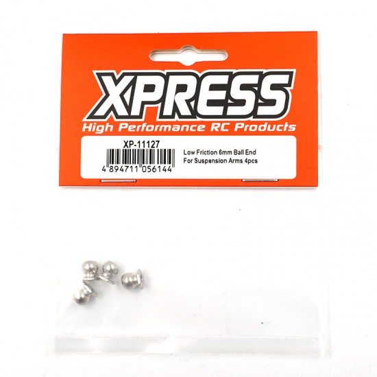 Low Friction 6mm Ball Stud For Suspension Arms 4pcs