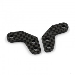 Graphite Knuckle Plate +1mm Offset Front 2pcs