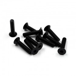Hex Screw Flat Head FM3x14mm 10pcs
