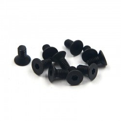 Flat Head Hex Screw M2.5x5mm 10pcs