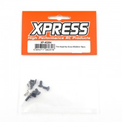 Thin Head Hex Screw M3x6mm 10pcs