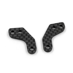 Graphite Knuckle Plate +0.75mm Offset Front 2pcs