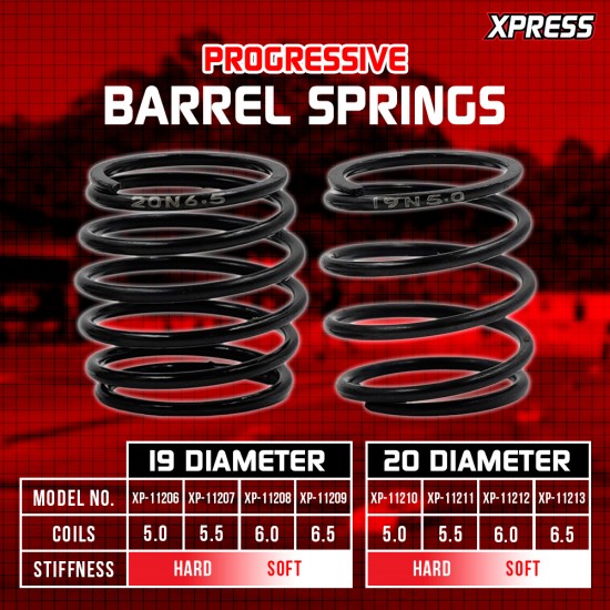 Barrel Spring 5.5P 19N 2pcs
